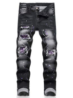 Load image into Gallery viewer, Purple Bandana Denim
