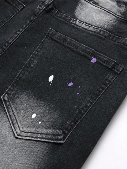 Purple Bandana Denim