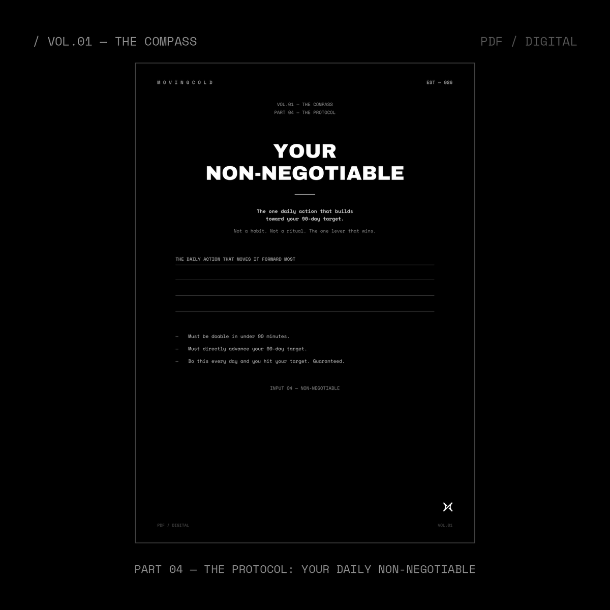 VOL.01 — THE COMPASS