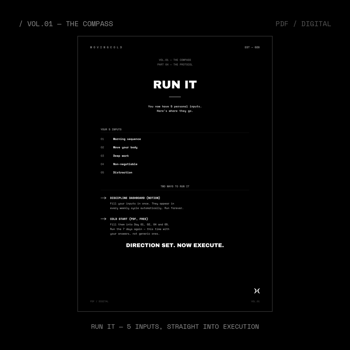 VOL.01 — THE COMPASS