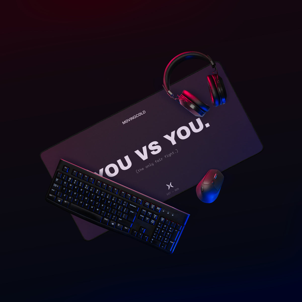 THE DESK MAT — YOU VS YOU. — image 4