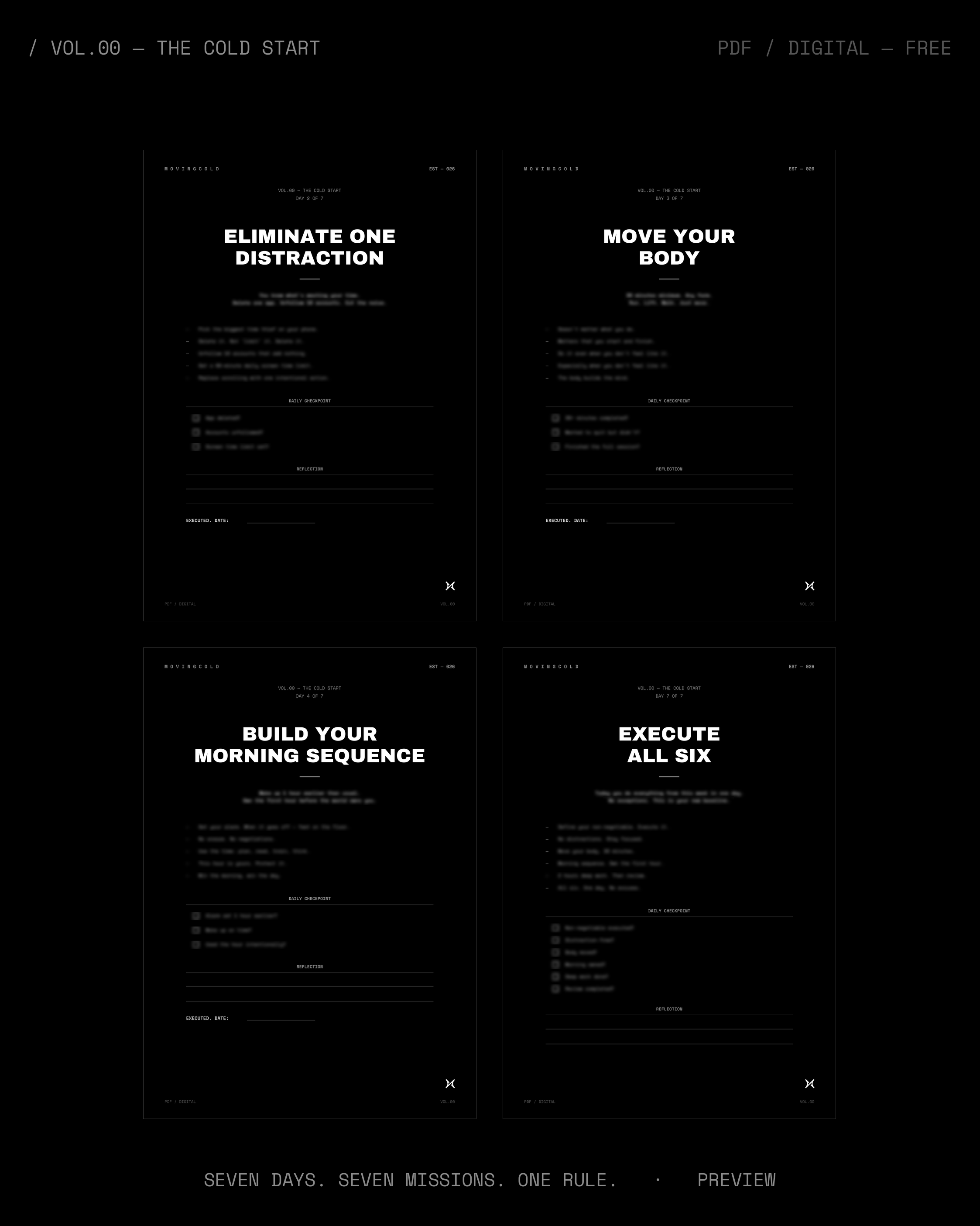 VOL.00 — THE COLD START — image 6