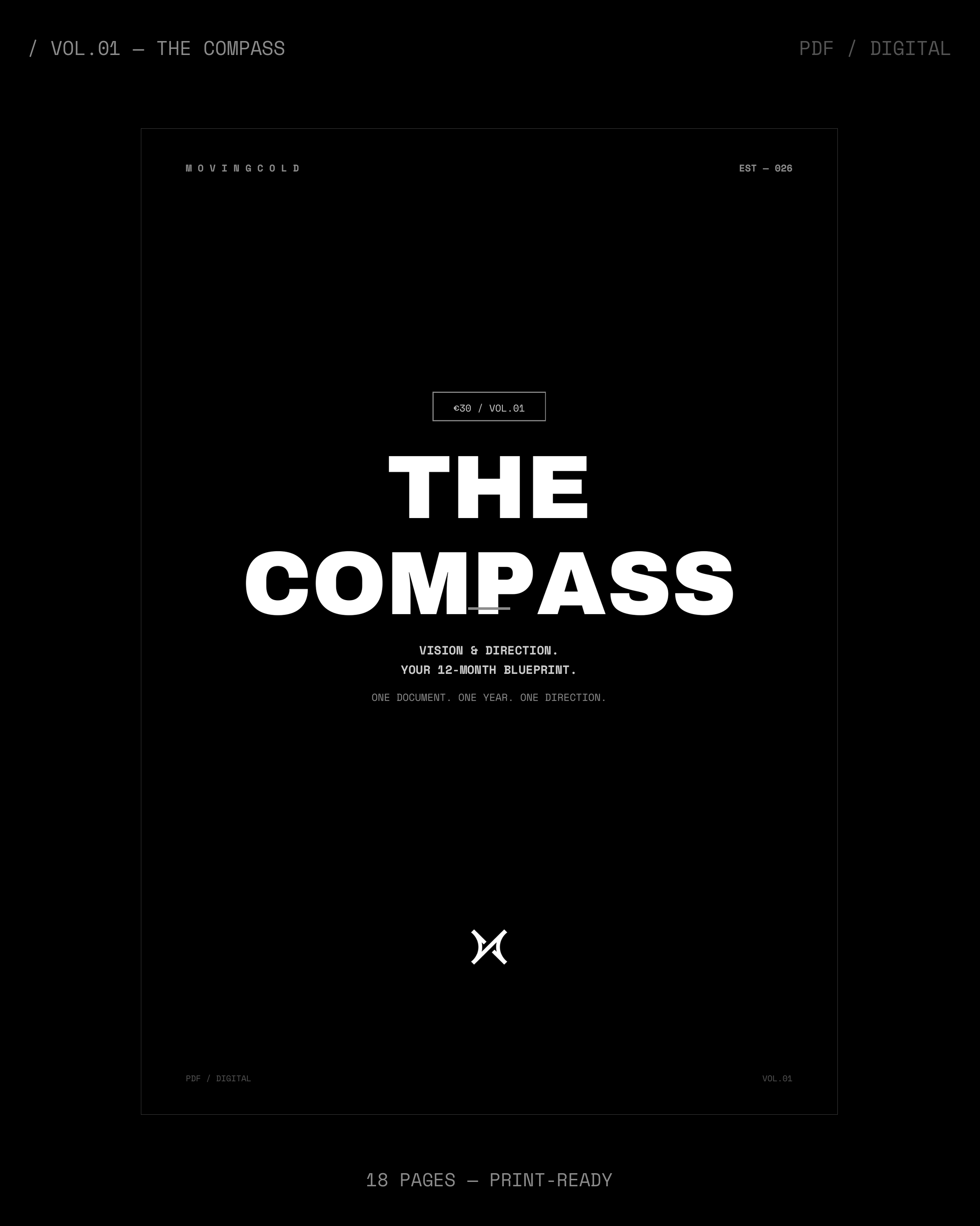 VOL.01 — THE COMPASS — image 1