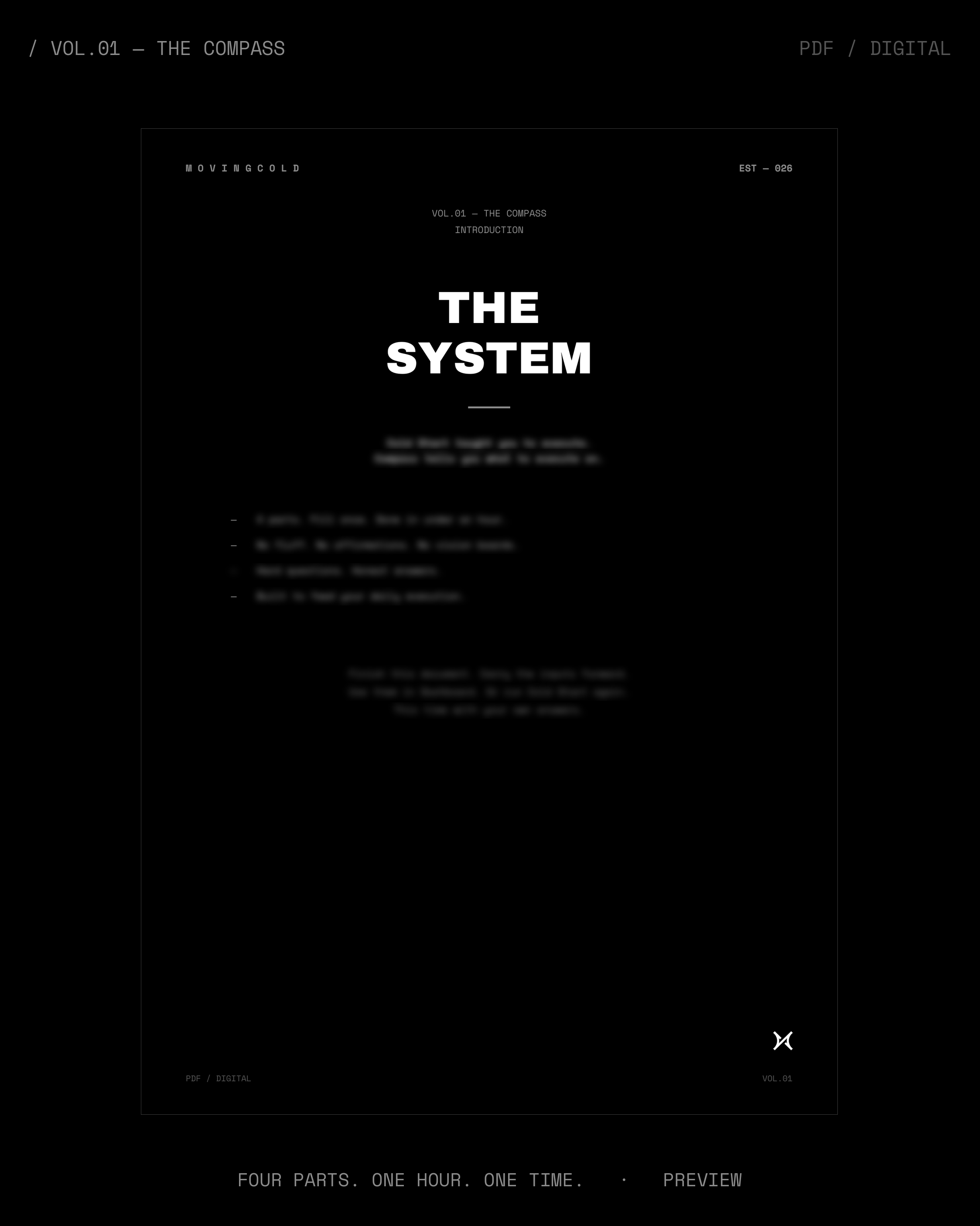 VOL.01 — THE COMPASS — image 2